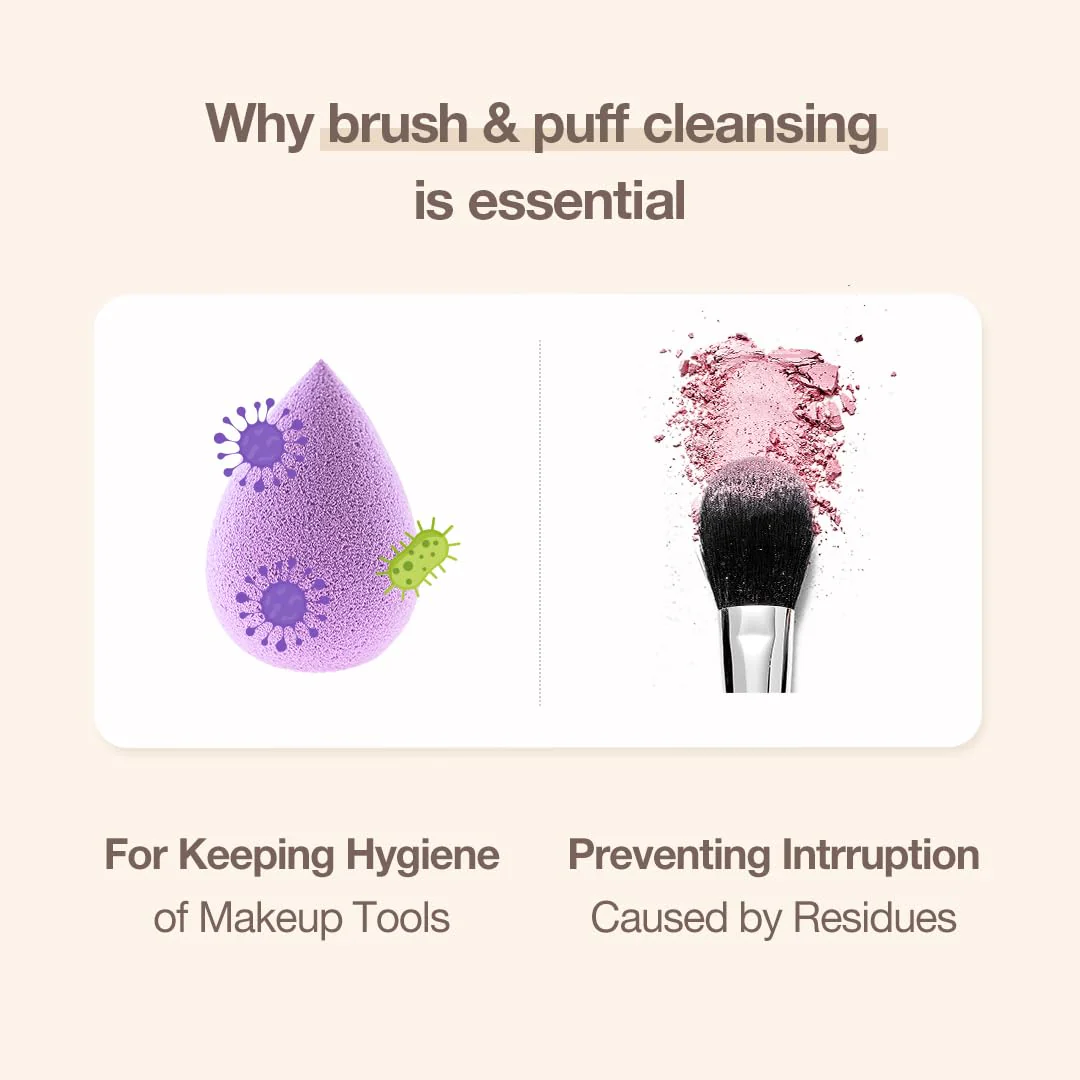STUDIO 17 Brush & Puff Cleanser - Image 5