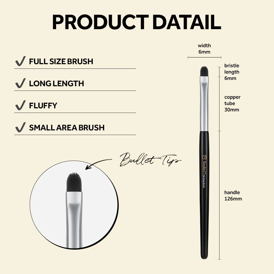STUDIO 17 Detail Eye Defining Brush 721 - Image 3