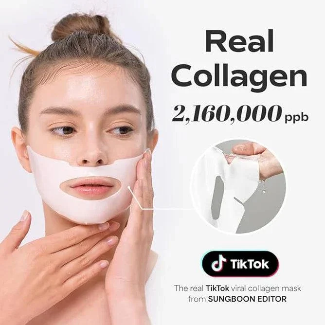 SUNGBOON EDITOR Deep Collagen Power Boosting Mask 37g (1 sheet each) - Image 2