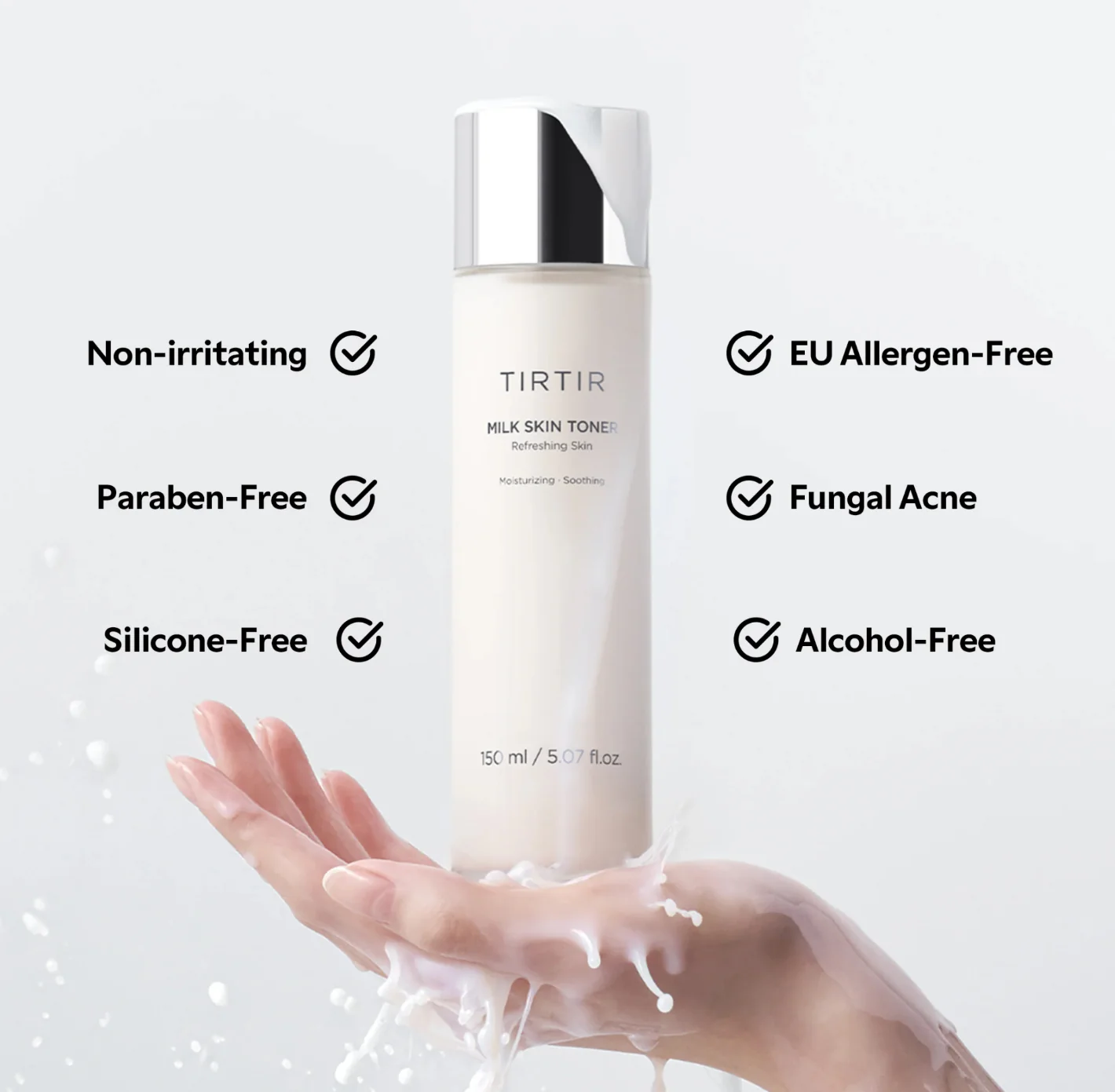 TIRTIR Milk Skin Toner 150mL - Image 6