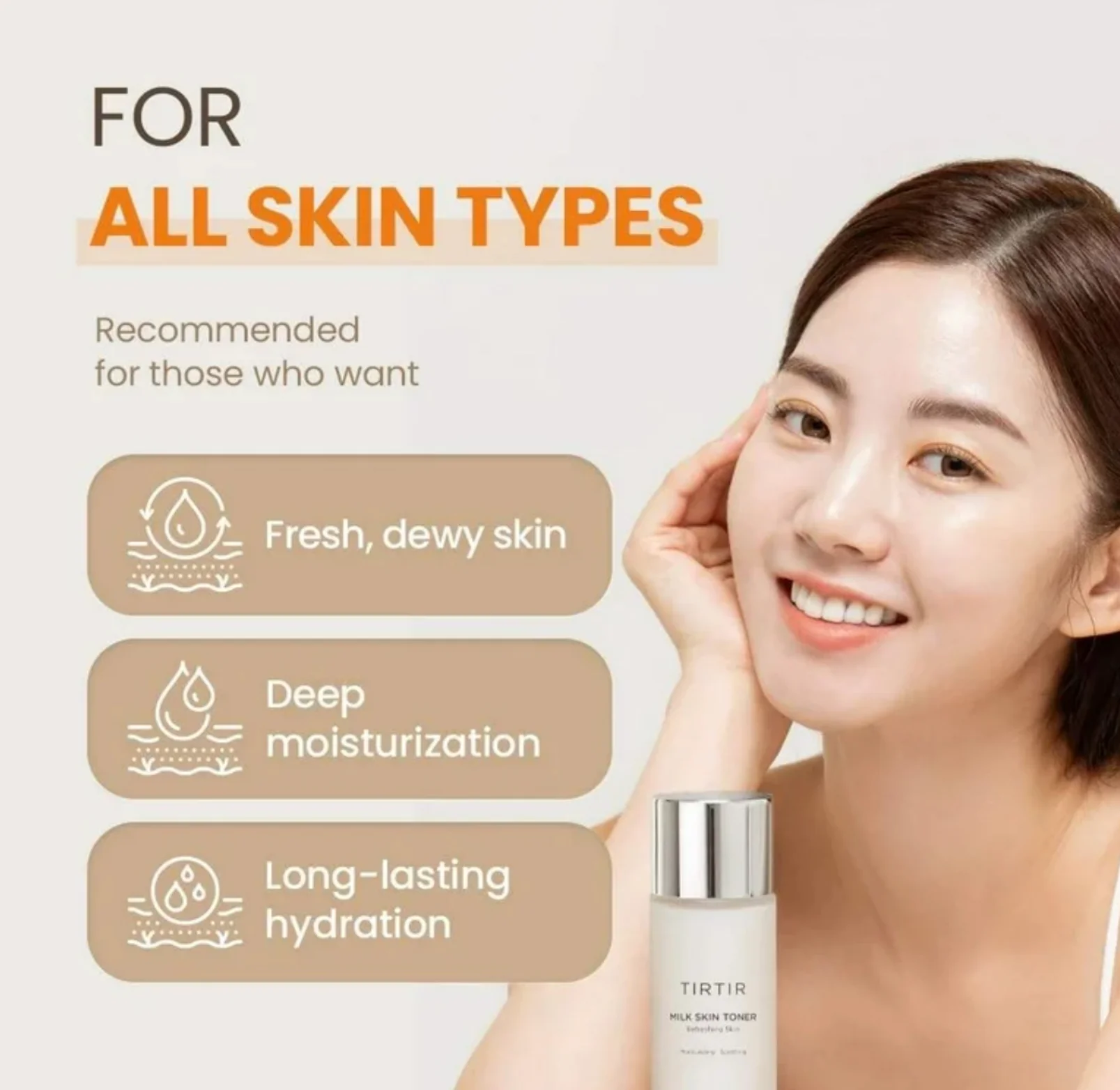 TIRTIR Milk Skin Toner 150mL - Image 7