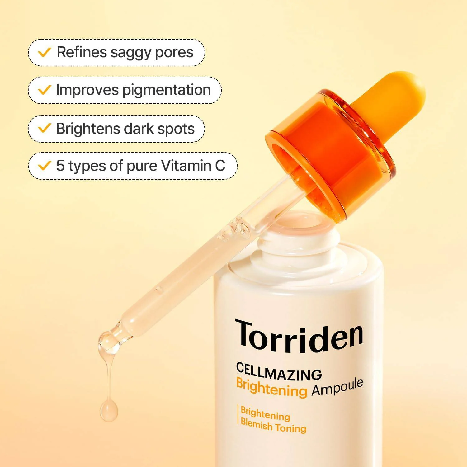 TORRIDEN Cellmazing Vita C Brightening Ampoule 30mL - Image 7