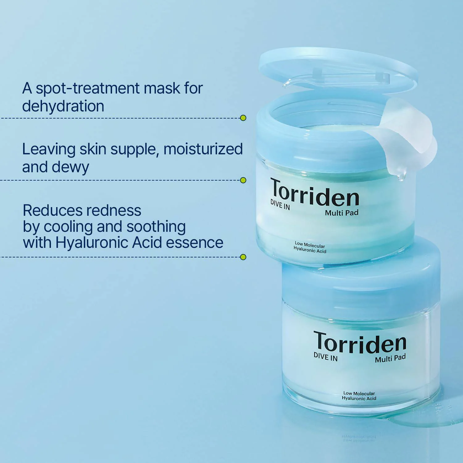 Torriden DIVE-IN Low Molecule Hyaluronic Acid Multi Pad - Image 3