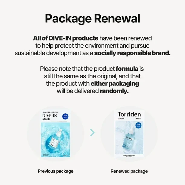 TORRIDEN Dive-In Low Moledulcar Hyaluronic Acid Face Mask (1ea) - Image 9