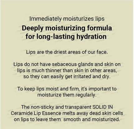 TORRIDEN Solid-In Ceramide Lip Essence 11mL - Image 7