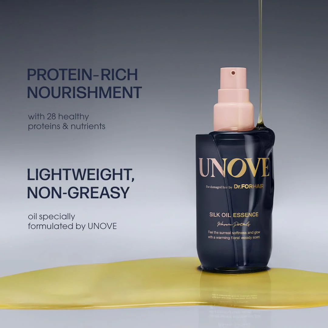 UNOVE Silk Oil Essence 70ml - Image 6