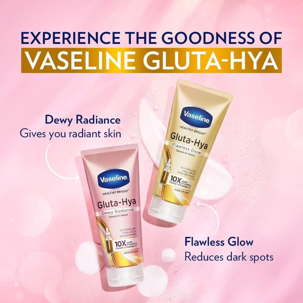 VASELINE Gluta-Hya Dewy Radiance Lotion 200mL - Image 7