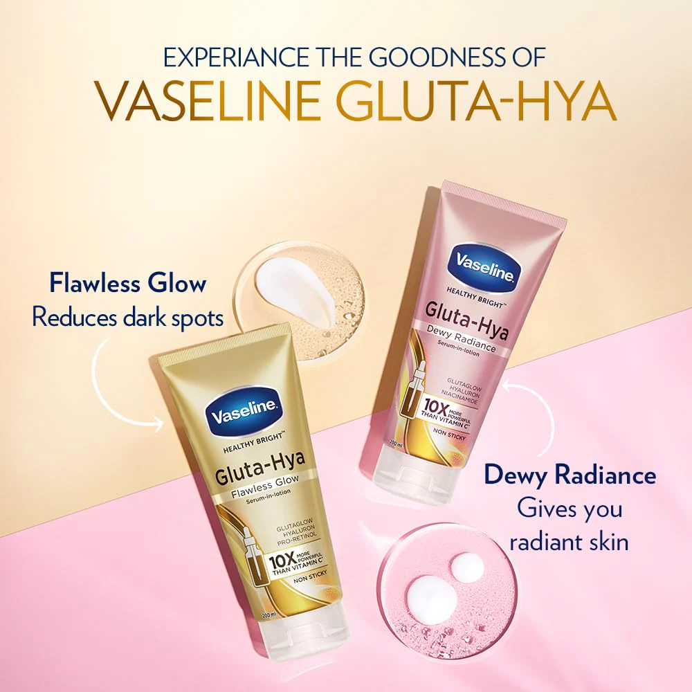VASELINE Gluta-Hya Flawless Glow Lotion 200mL - Image 8