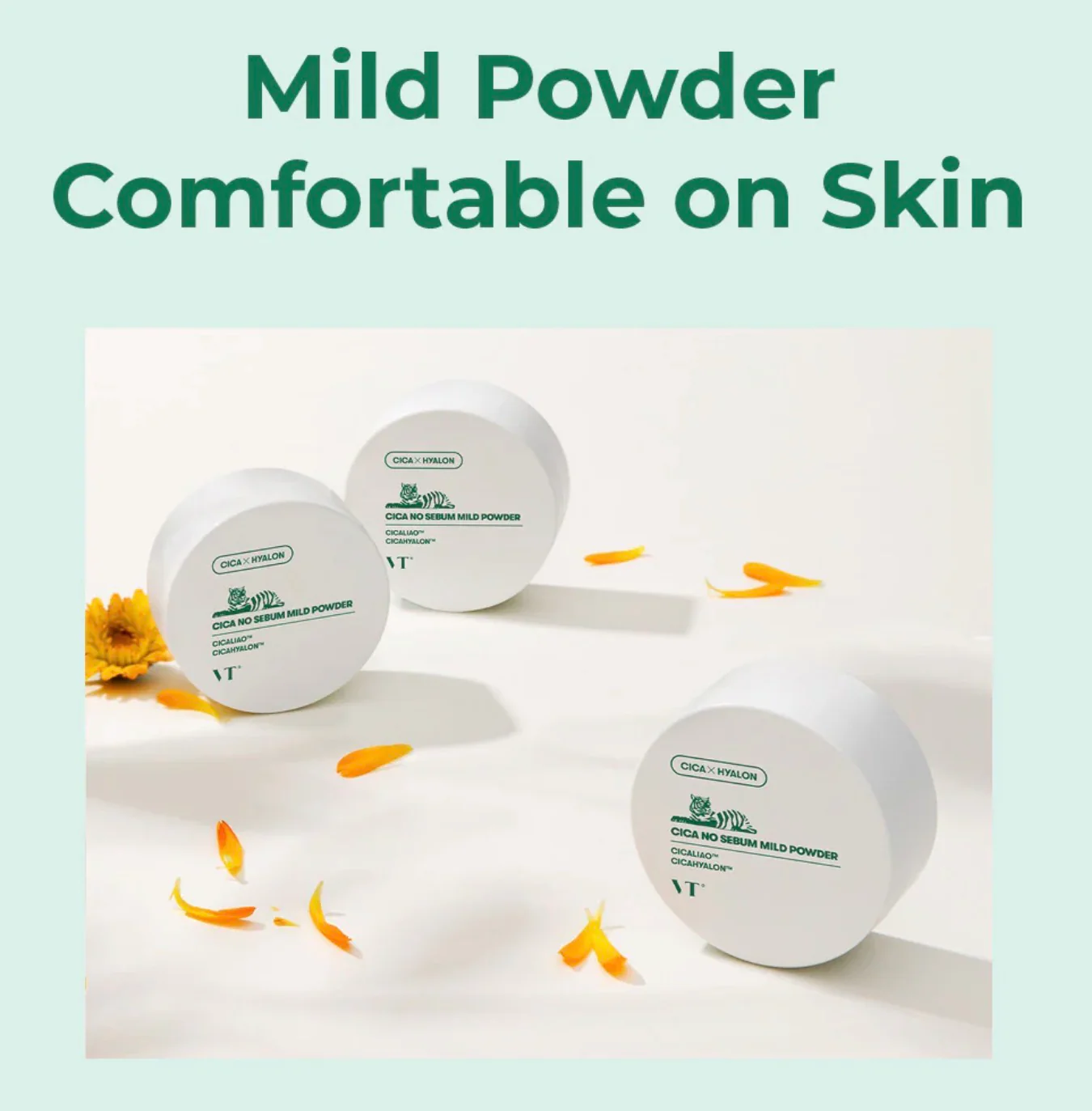 VT COSMETICS Cica No-Sebum Mild Powder 5g - Image 3