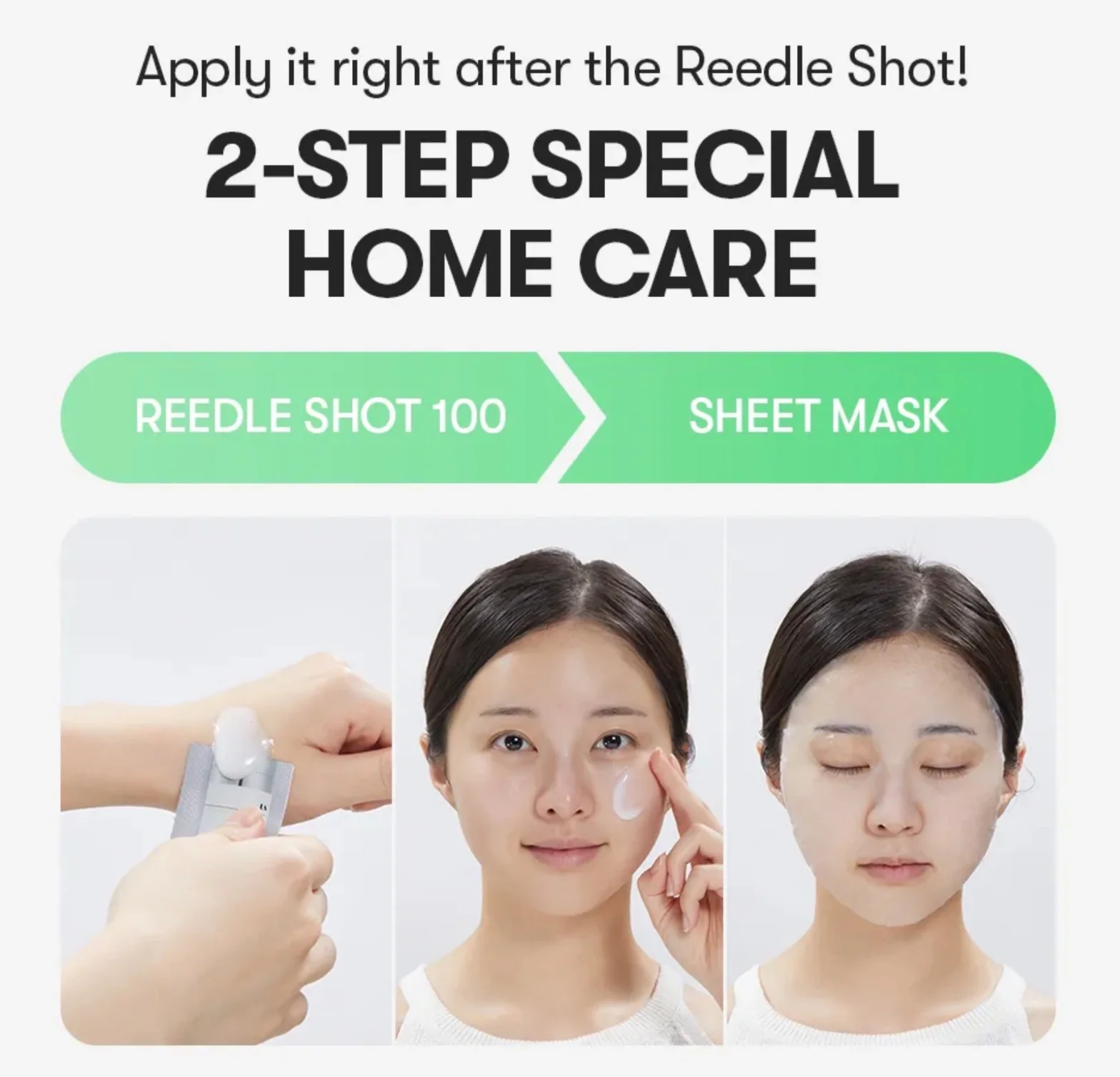 VT COSMETICS Reedle Shot 100 2 Step Mask 1.5g (1 EA) - Image 3
