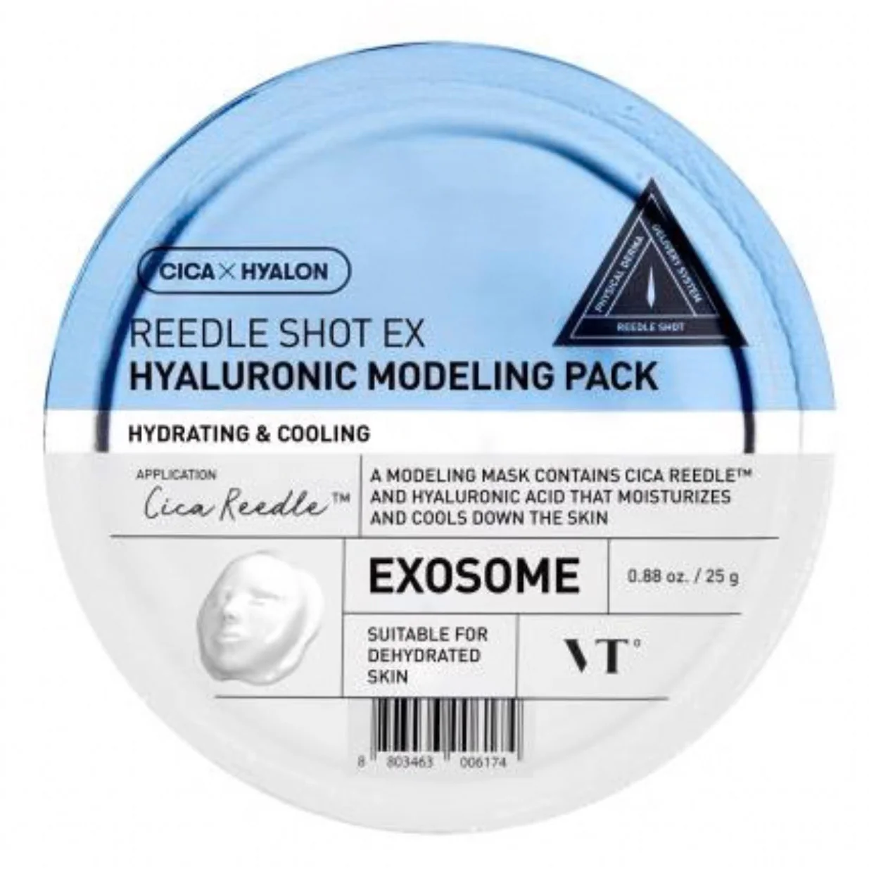 VT Reedle Shot Ex Hyaluronic Modeling Pack 25g